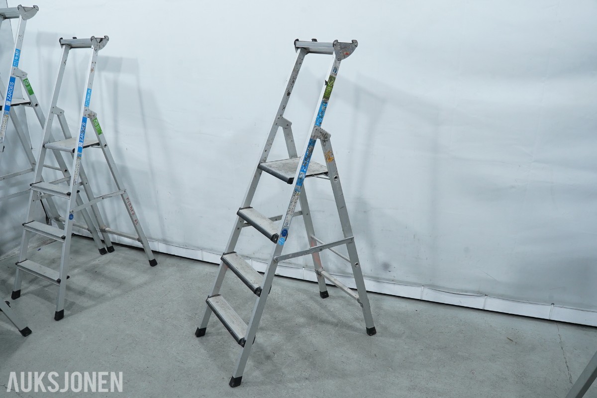 Parti Zarges trappestiger i aluminium