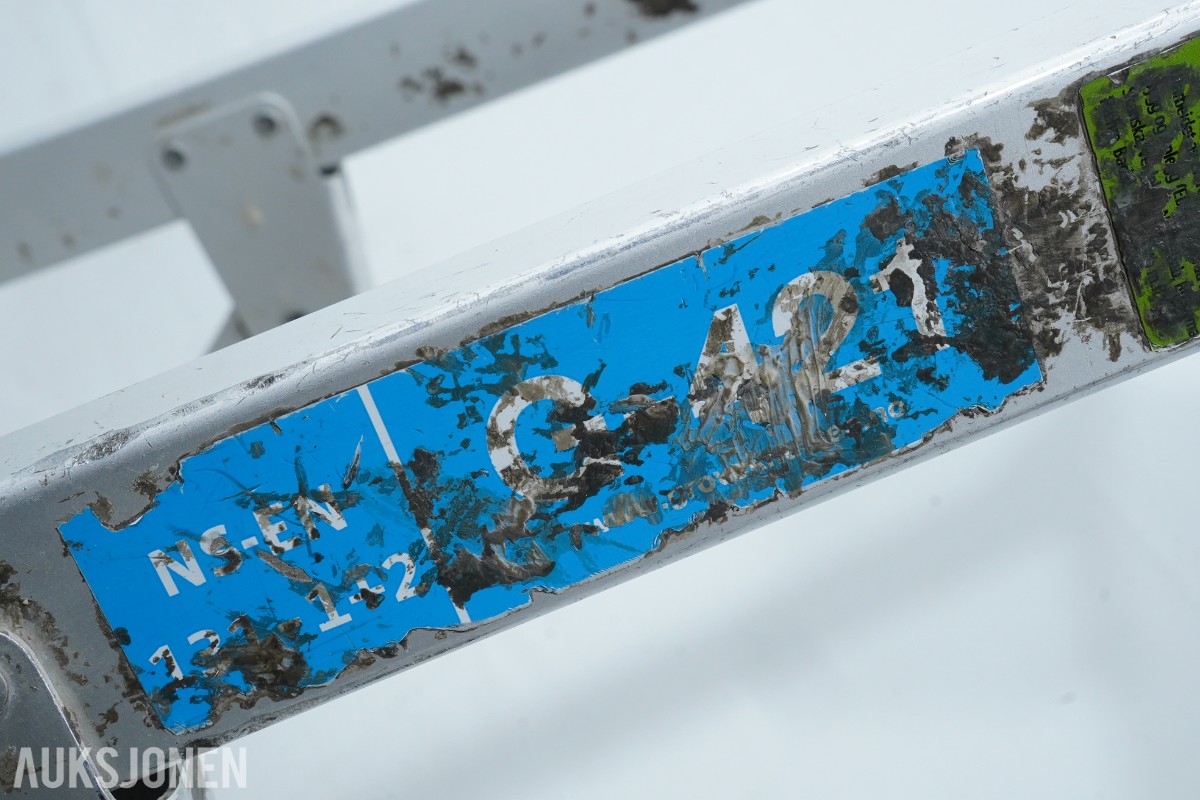 Parti Zarges trappestiger i aluminium