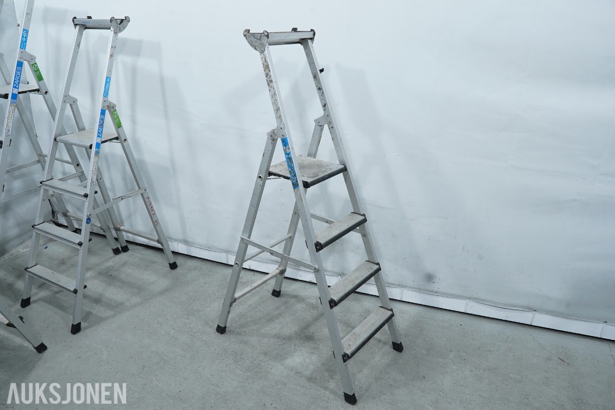 Parti Zarges trappestiger i aluminium