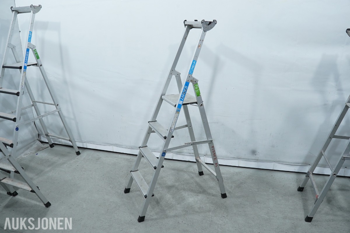 Parti Zarges trappestiger i aluminium