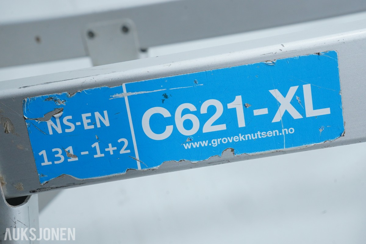 Parti Zarges trappestiger i aluminium