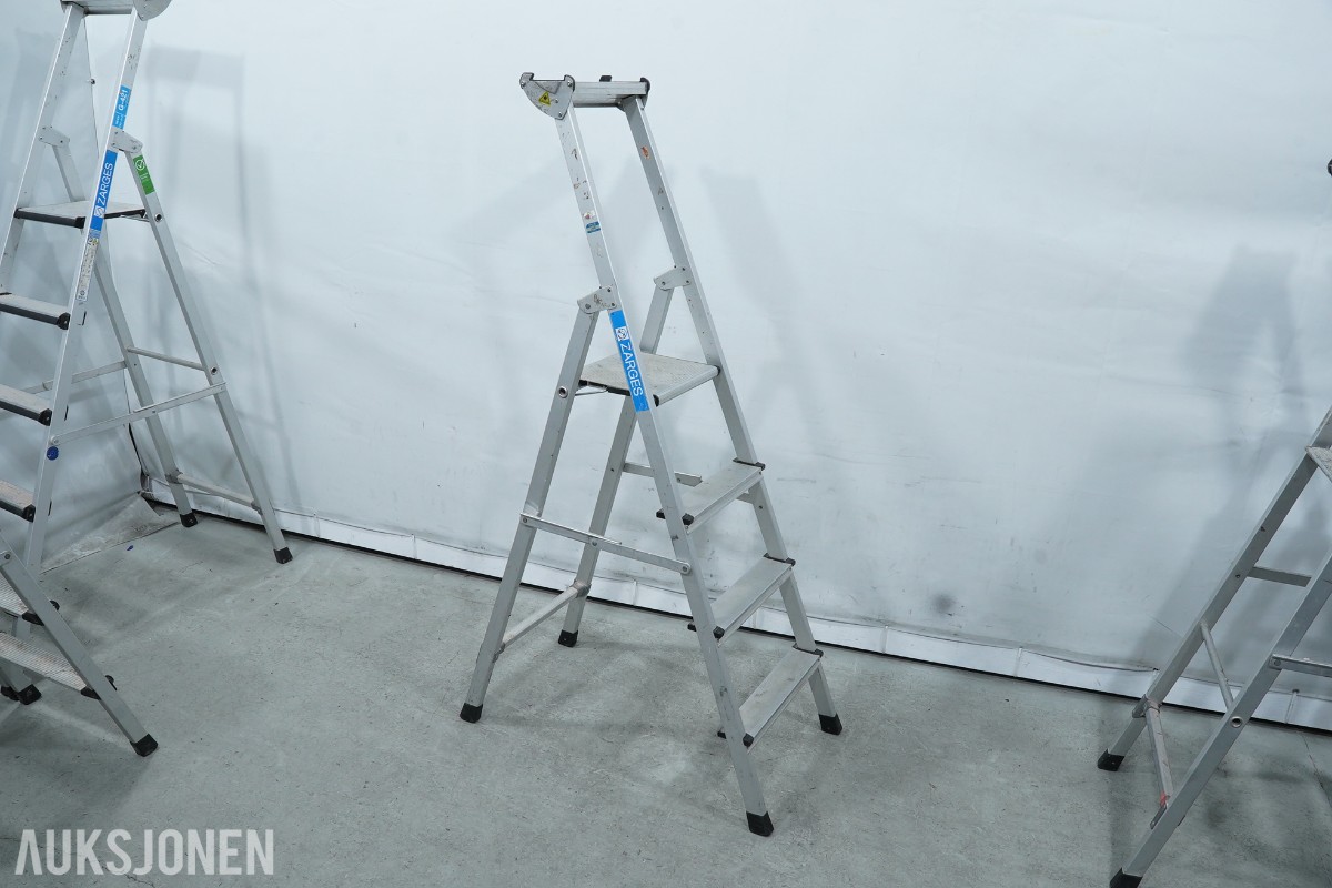 Parti Zarges trappestiger i aluminium