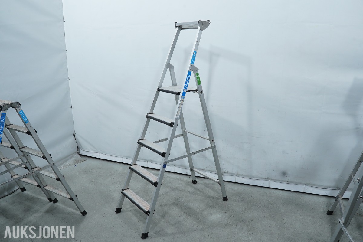 Parti Zarges trappestiger i aluminium