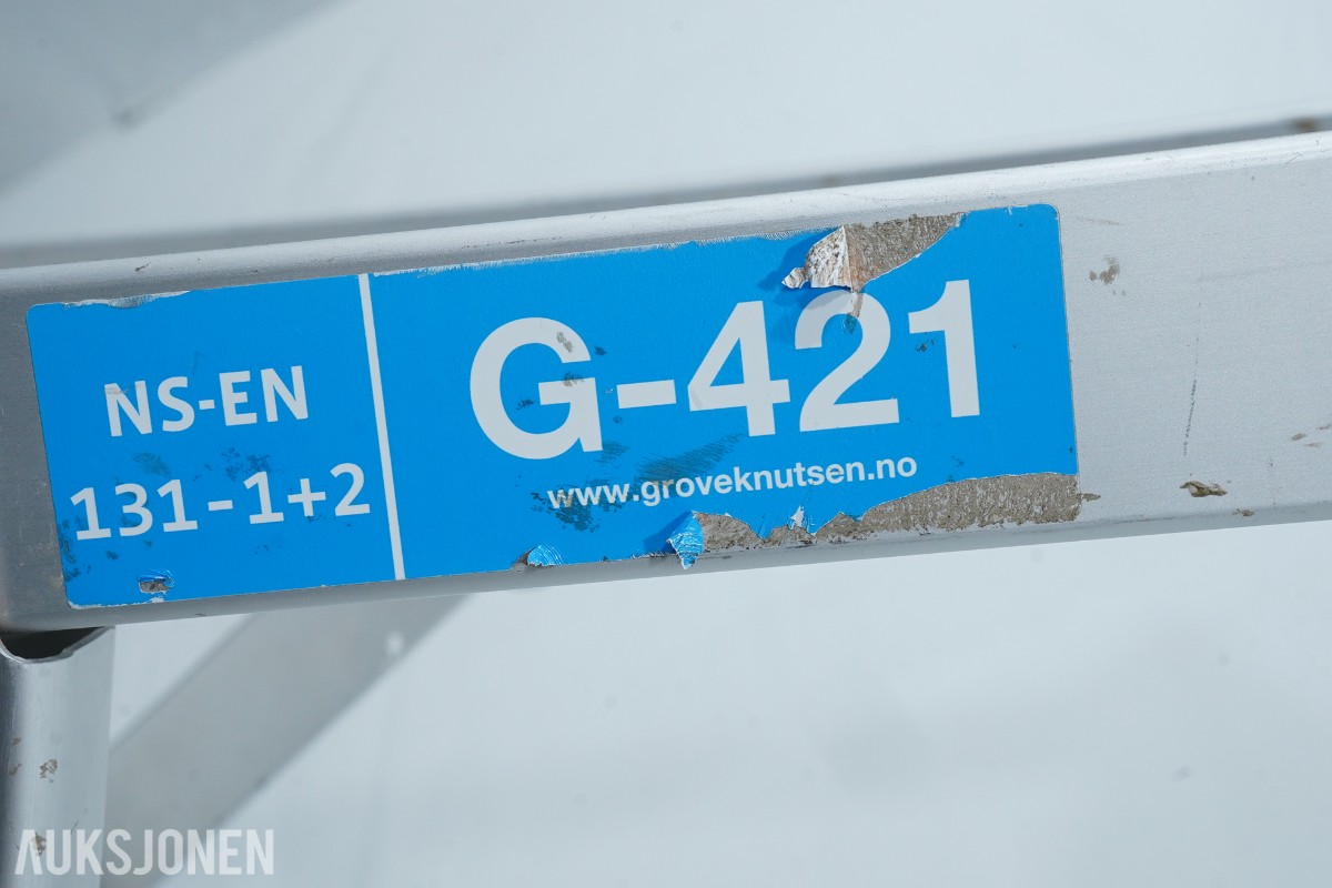 Parti Zarges trappestiger i aluminium