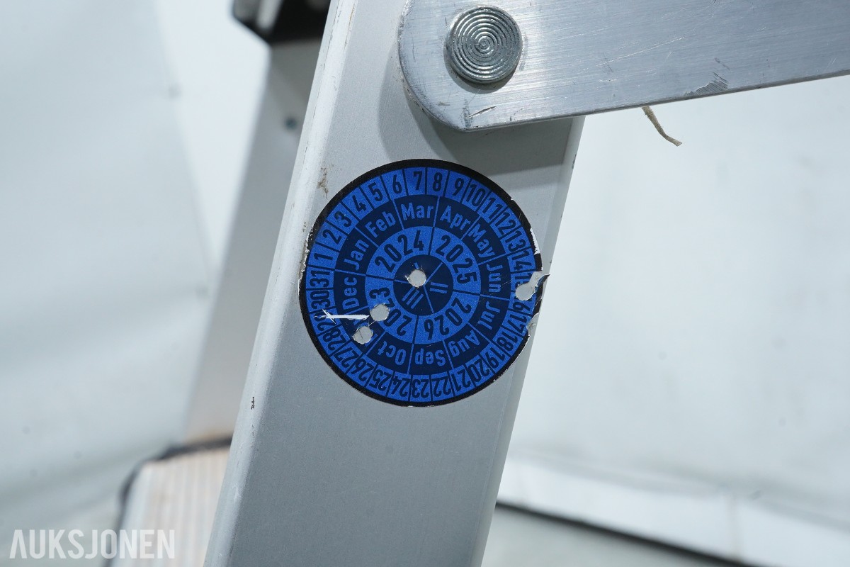 Parti Zarges trappestiger i aluminium