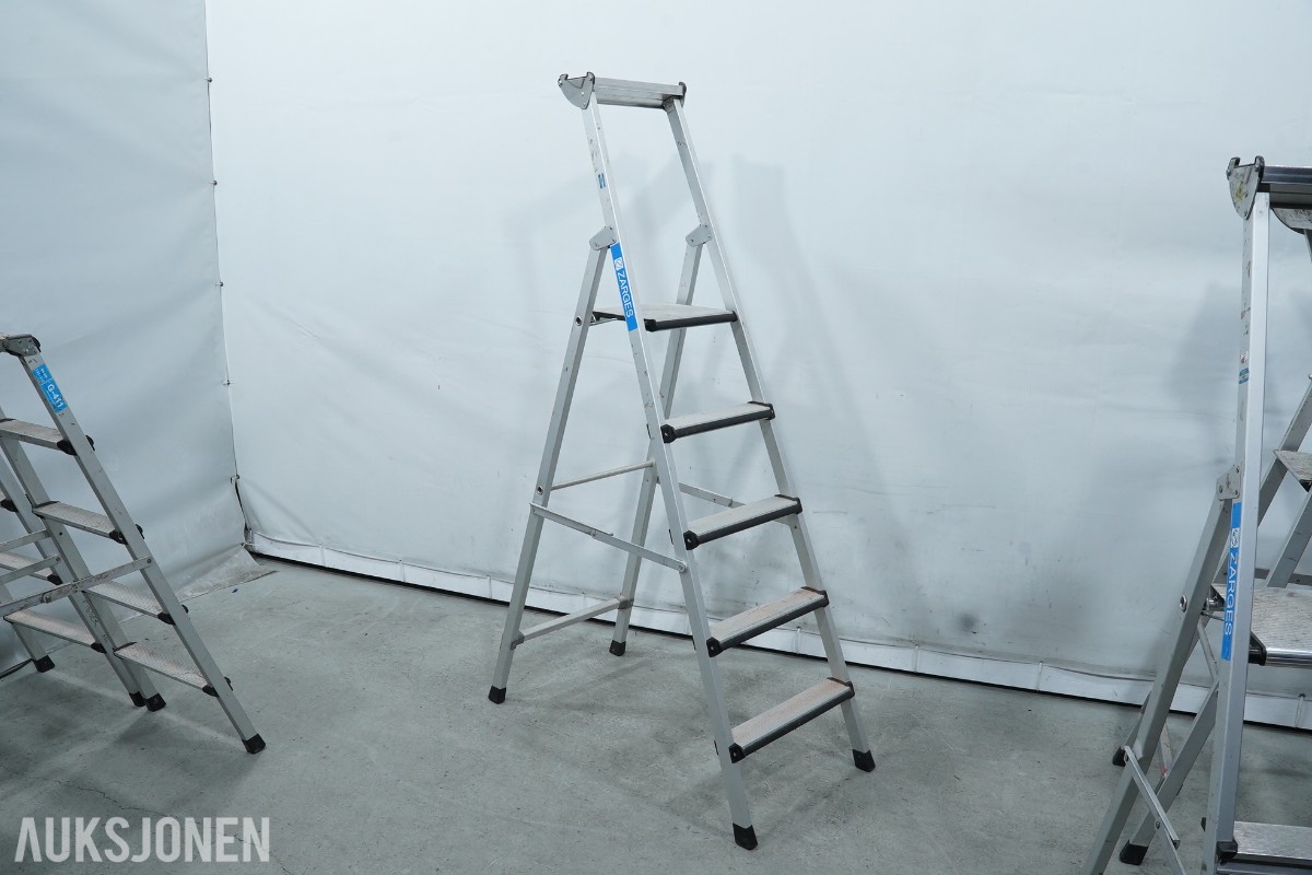 Parti Zarges trappestiger i aluminium