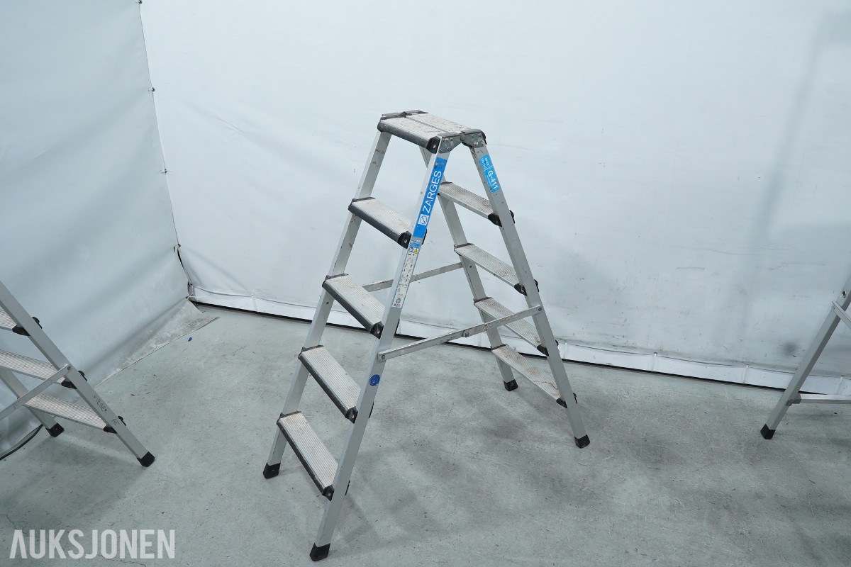 Parti Zarges trappestiger i aluminium