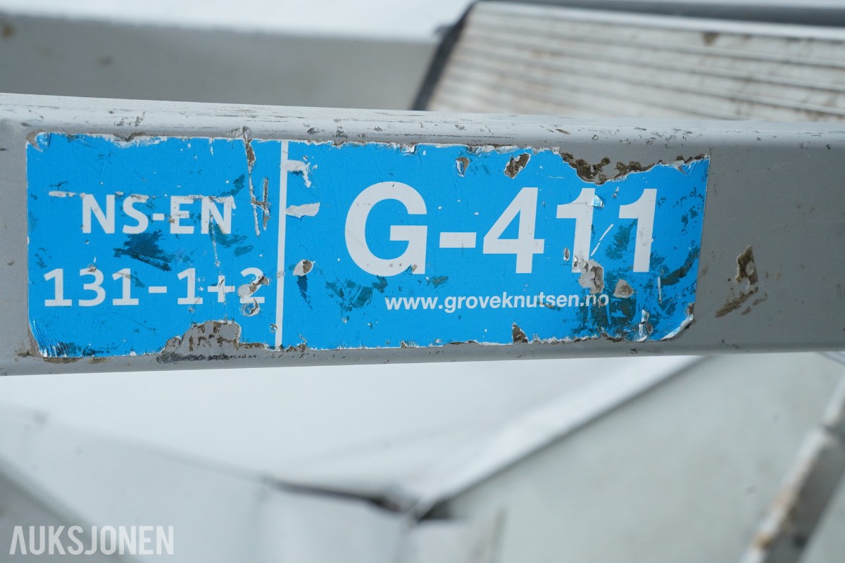 Parti Zarges trappestiger i aluminium