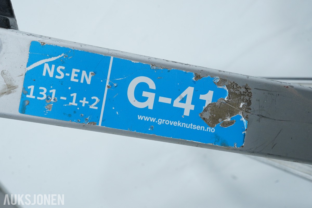 Parti Zarges trappestiger i aluminium