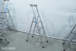 Parti Zarges trappestiger i aluminium