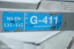 Parti Zarges trappestiger i aluminium