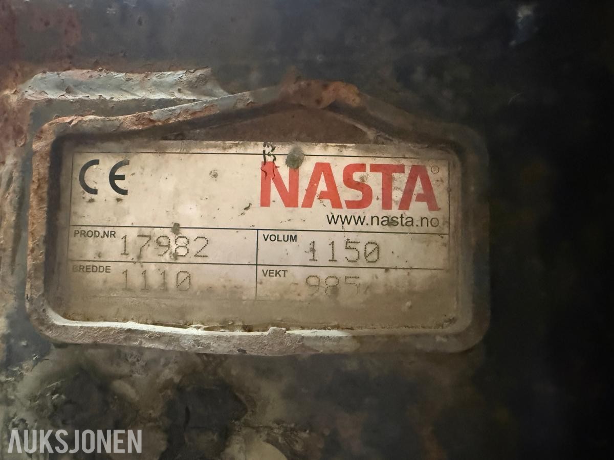 Nasta pusseskuff m/S70 feste.