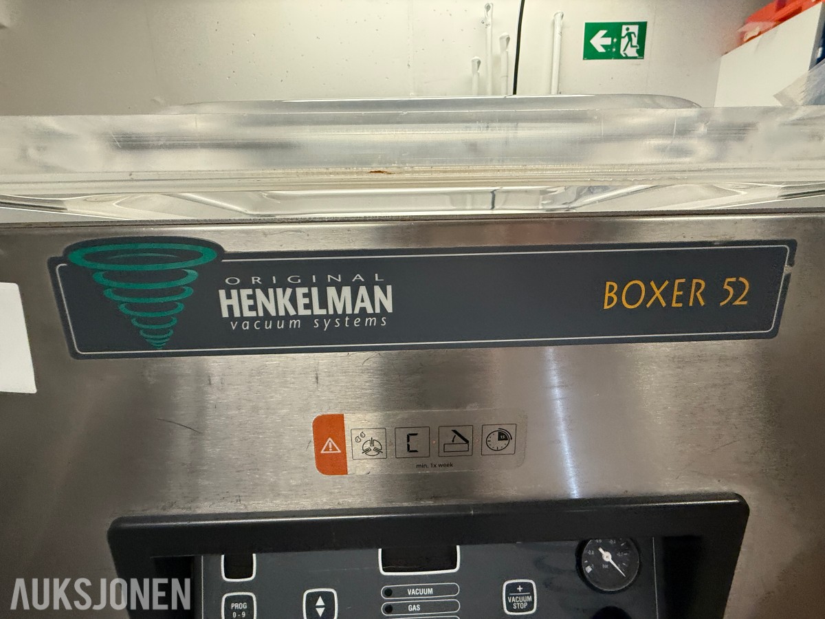Henkelman Boxer 52 – Profesjonell vakuumpakkemaskin – 2017-modell 