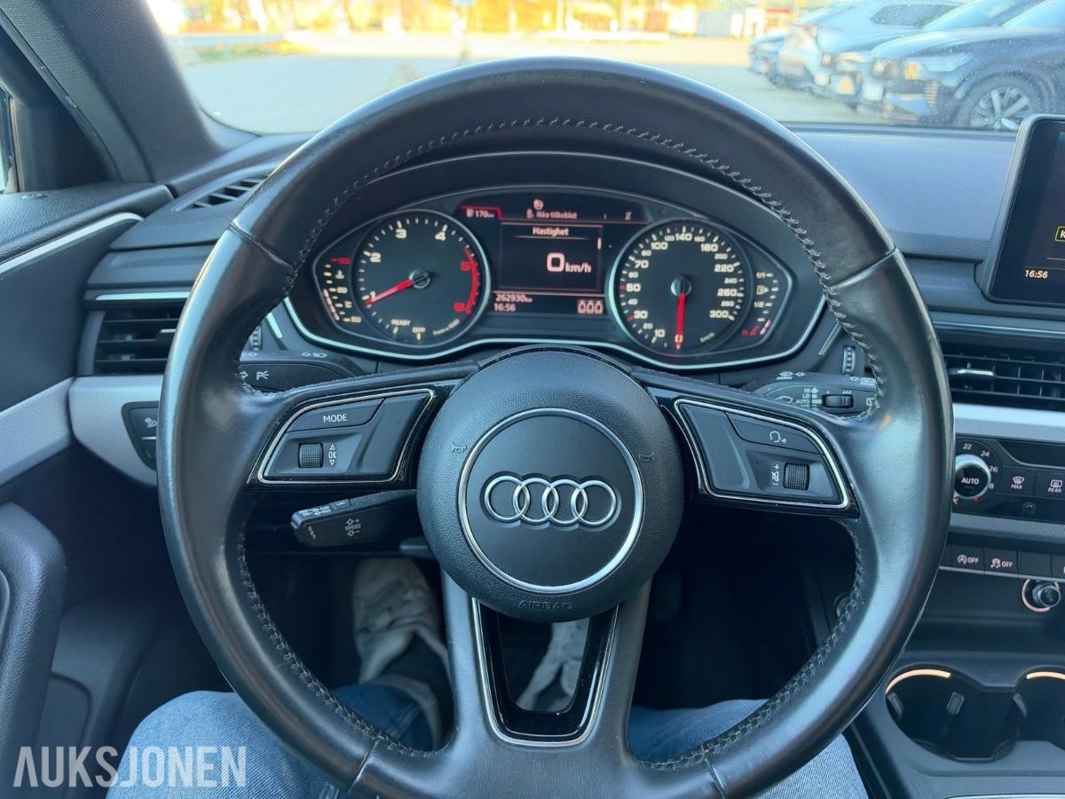 2017 AUDI A4 AVANT 2.0 TDI 150HK S-LINE SKINN LED