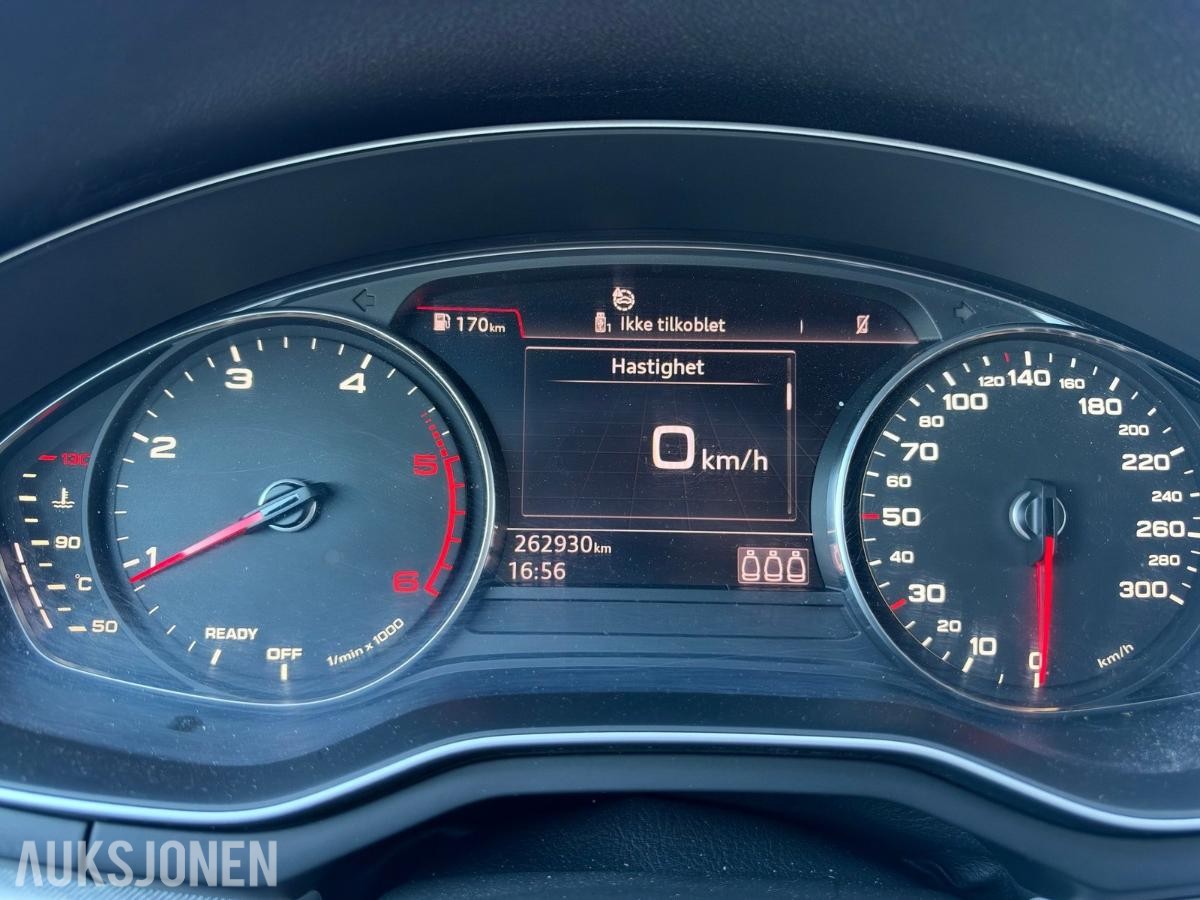 2017 AUDI A4 AVANT 2.0 TDI 150HK S-LINE SKINN LED