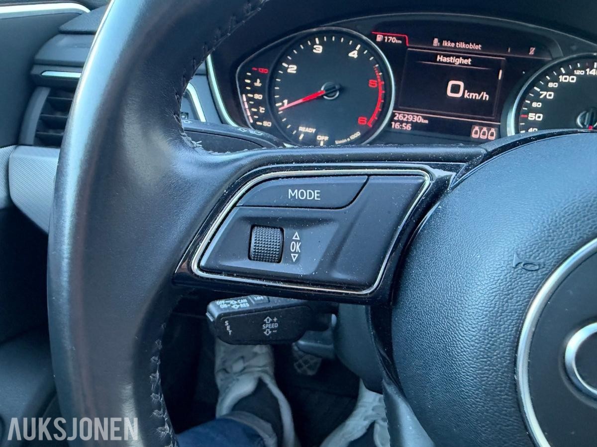 2017 AUDI A4 AVANT 2.0 TDI 150HK S-LINE SKINN LED