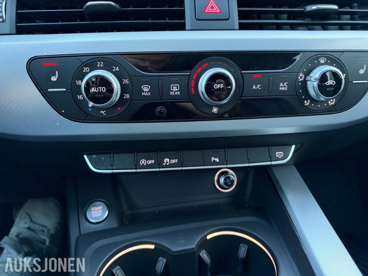2017 AUDI A4 AVANT 2.0 TDI 150HK S-LINE SKINN LED