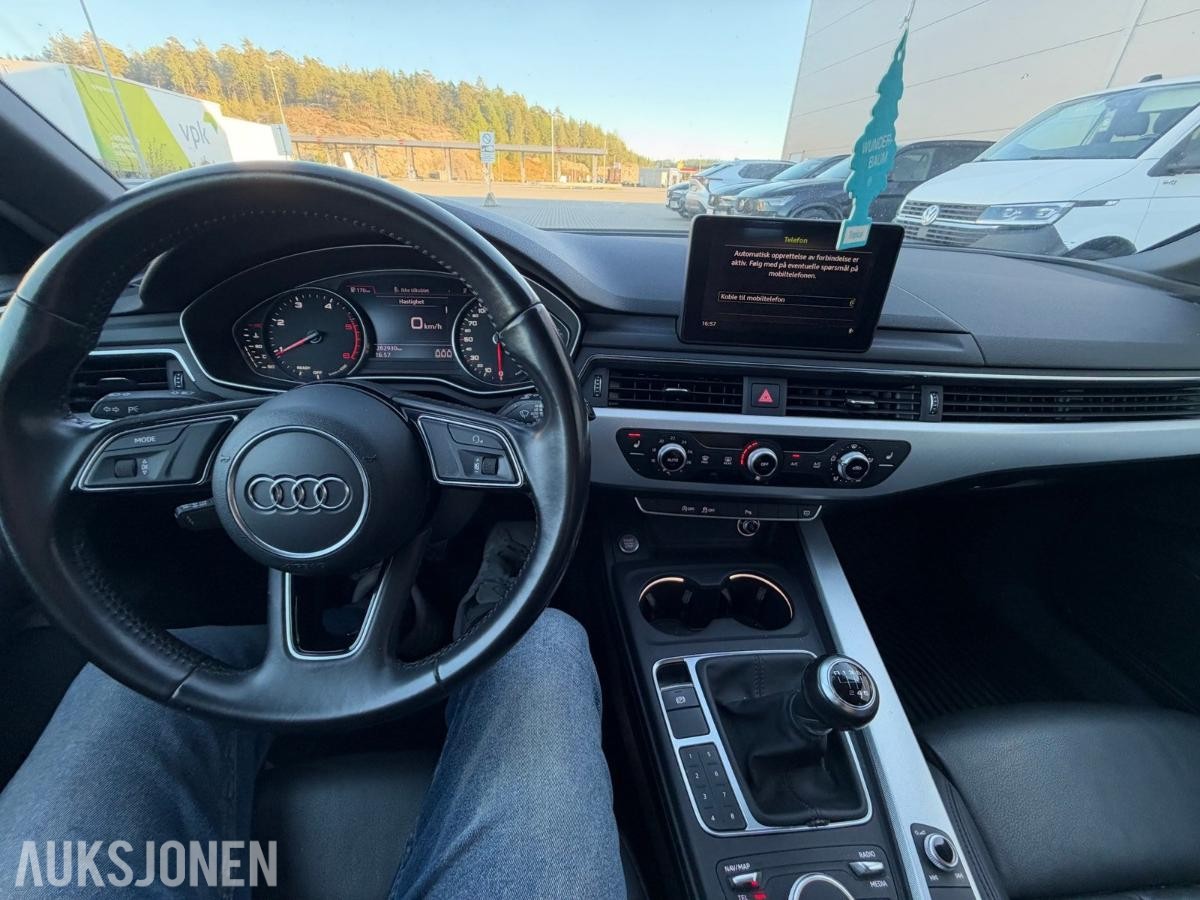 2017 AUDI A4 AVANT 2.0 TDI 150HK S-LINE SKINN LED