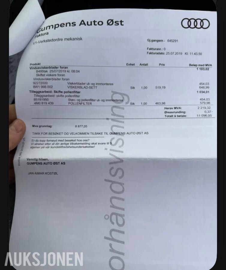 2017 AUDI A4 AVANT 2.0 TDI 150HK S-LINE SKINN LED