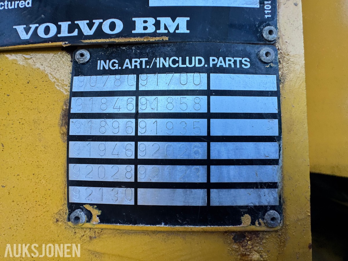 1992 Volvo L90B Hjullaster - 15.000 kg 