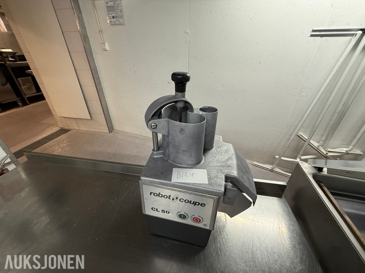 Robot Coupe CL 50 E – Profesjonell grønnsakskutter / grønnsaksmaskin