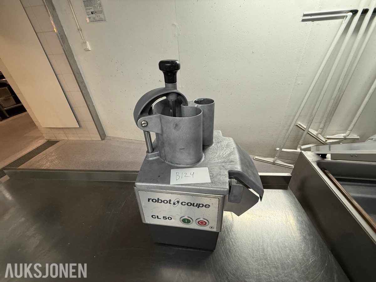 Robot Coupe CL 50 E – Profesjonell grønnsakskutter / grønnsaksmaskin