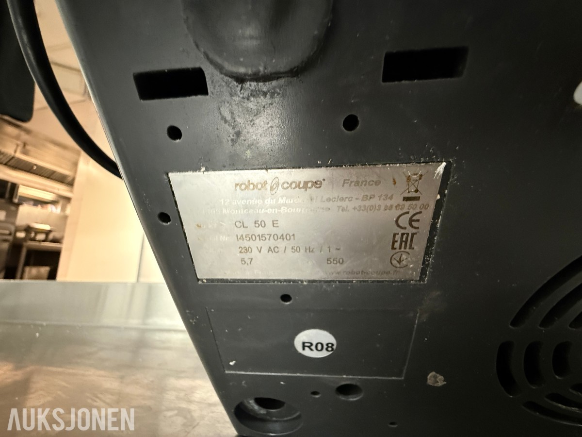 Robot Coupe CL 50 E – Profesjonell grønnsakskutter / grønnsaksmaskin
