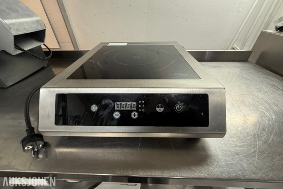 Maxima induksjonsplate 3500W – Profesjonell induksjonstopp – 40 cm 