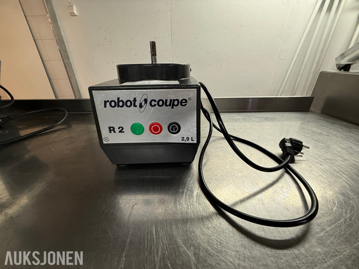 Robot Coupe R2 – Profesjonell hurtighakker / kjøkkenmaskin – 2,9 liter