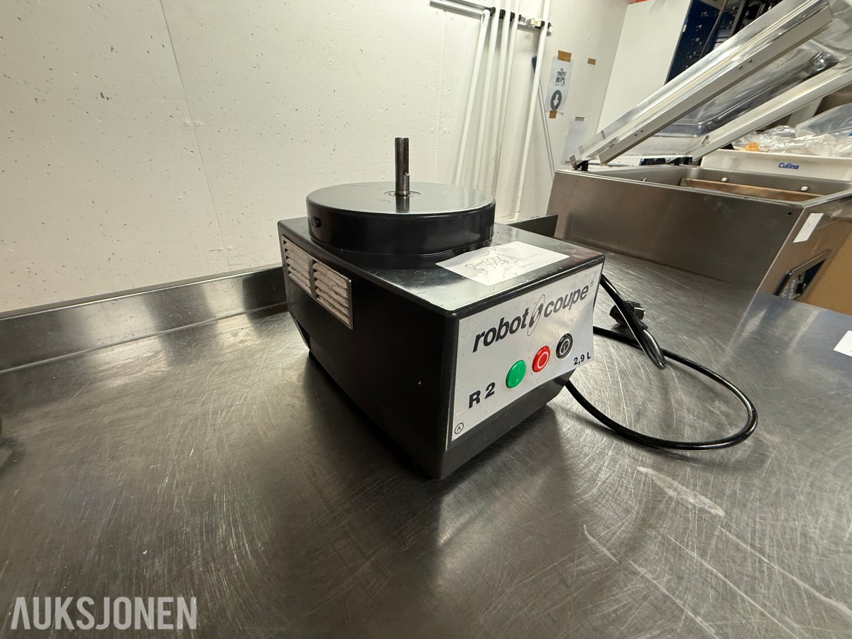 Robot Coupe R2 – Profesjonell hurtighakker / kjøkkenmaskin – 2,9 liter