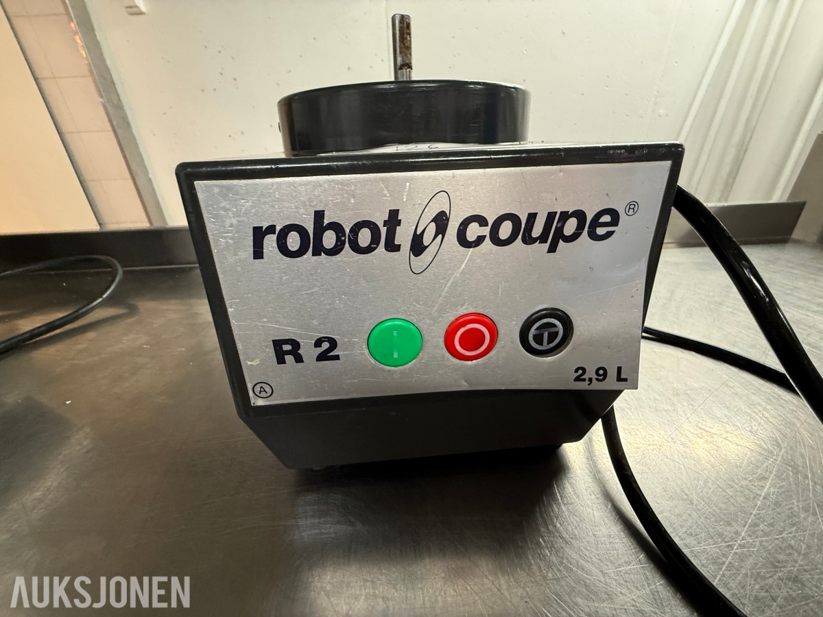 Robot Coupe R2 – Profesjonell hurtighakker / kjøkkenmaskin – 2,9 liter