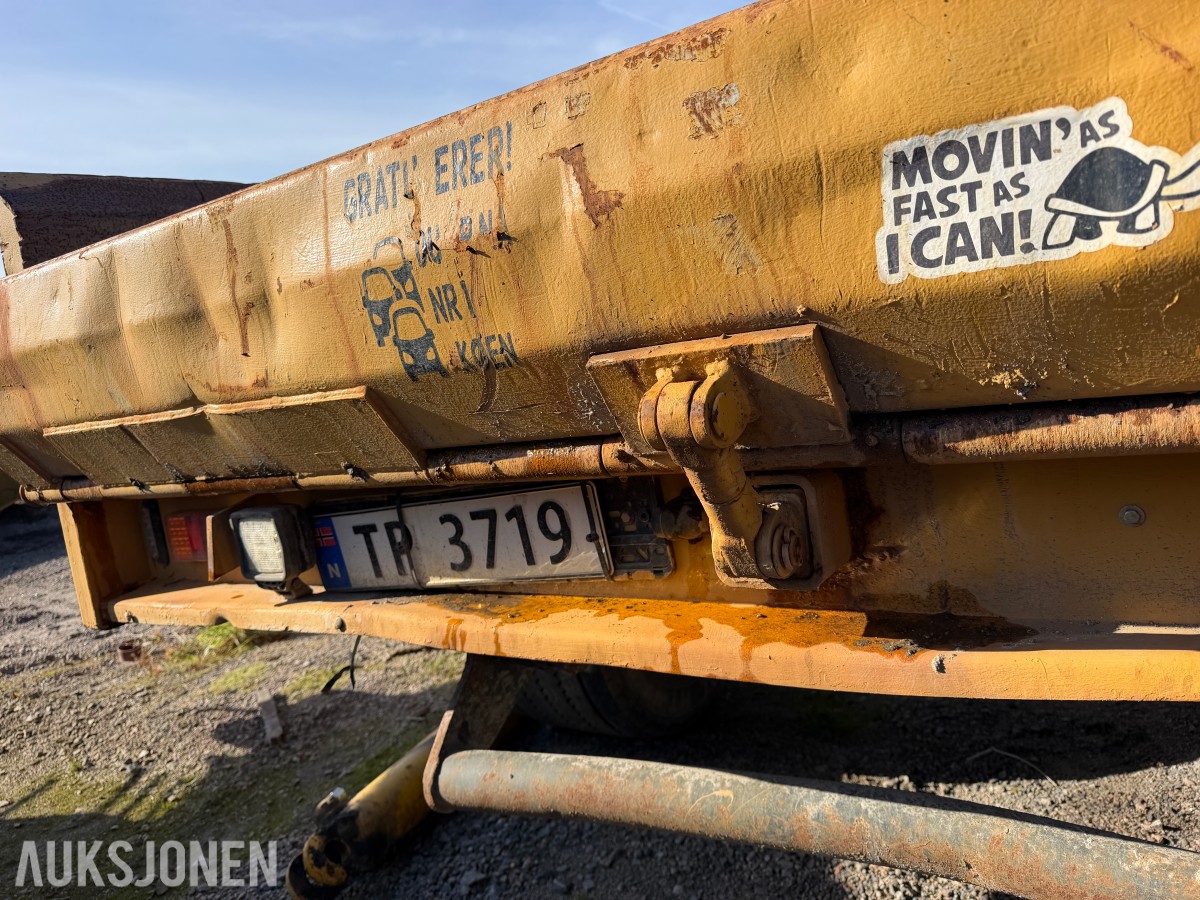 2016 GIGANT GD36X DUMPERHENGER – 8 000 KG