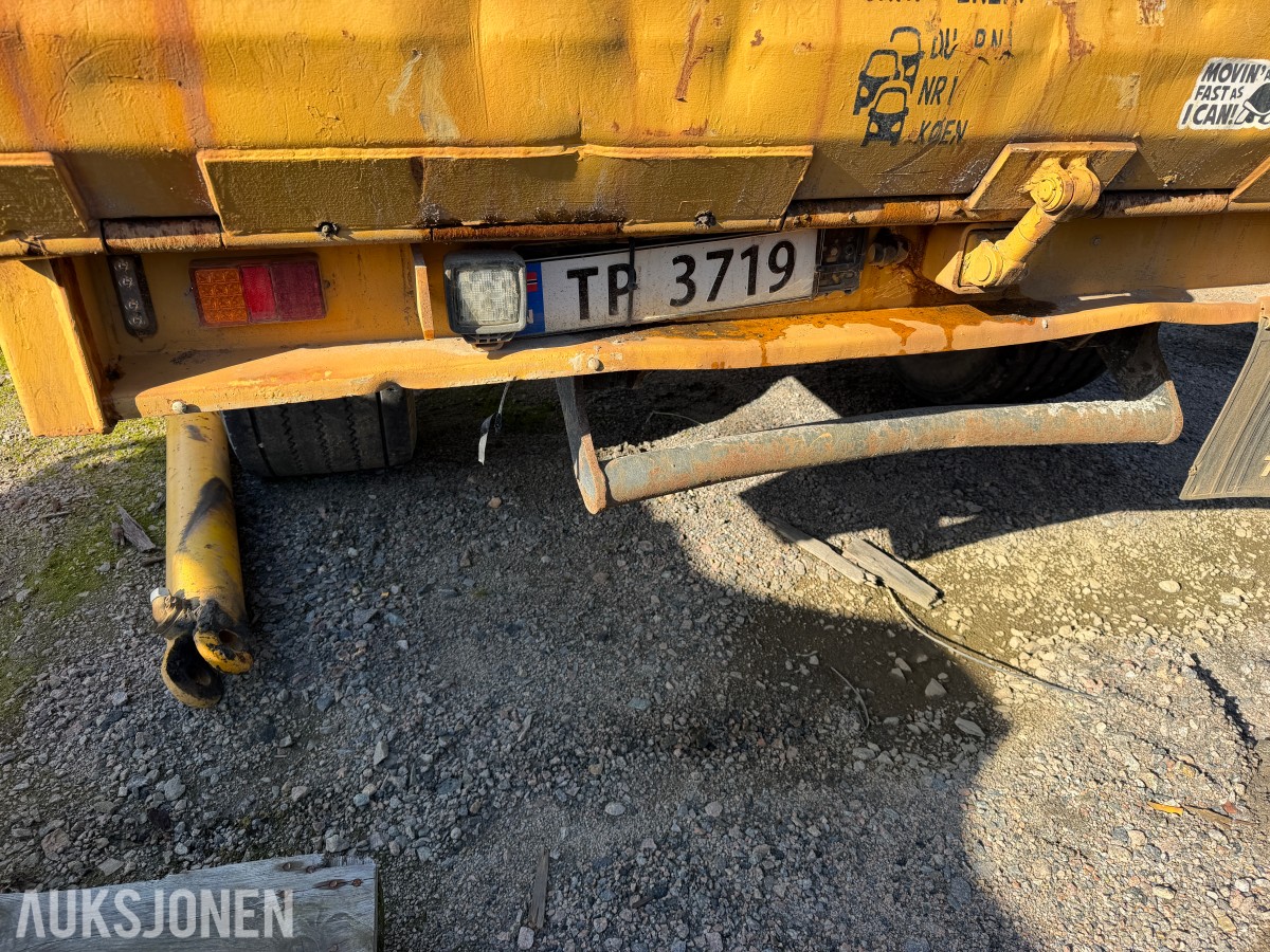 2016 GIGANT GD36X DUMPERHENGER – 8 000 KG