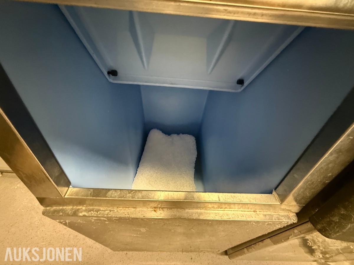 Hoshizaki IM-300AKE-SB industriell isbitmaskin med isbeholder