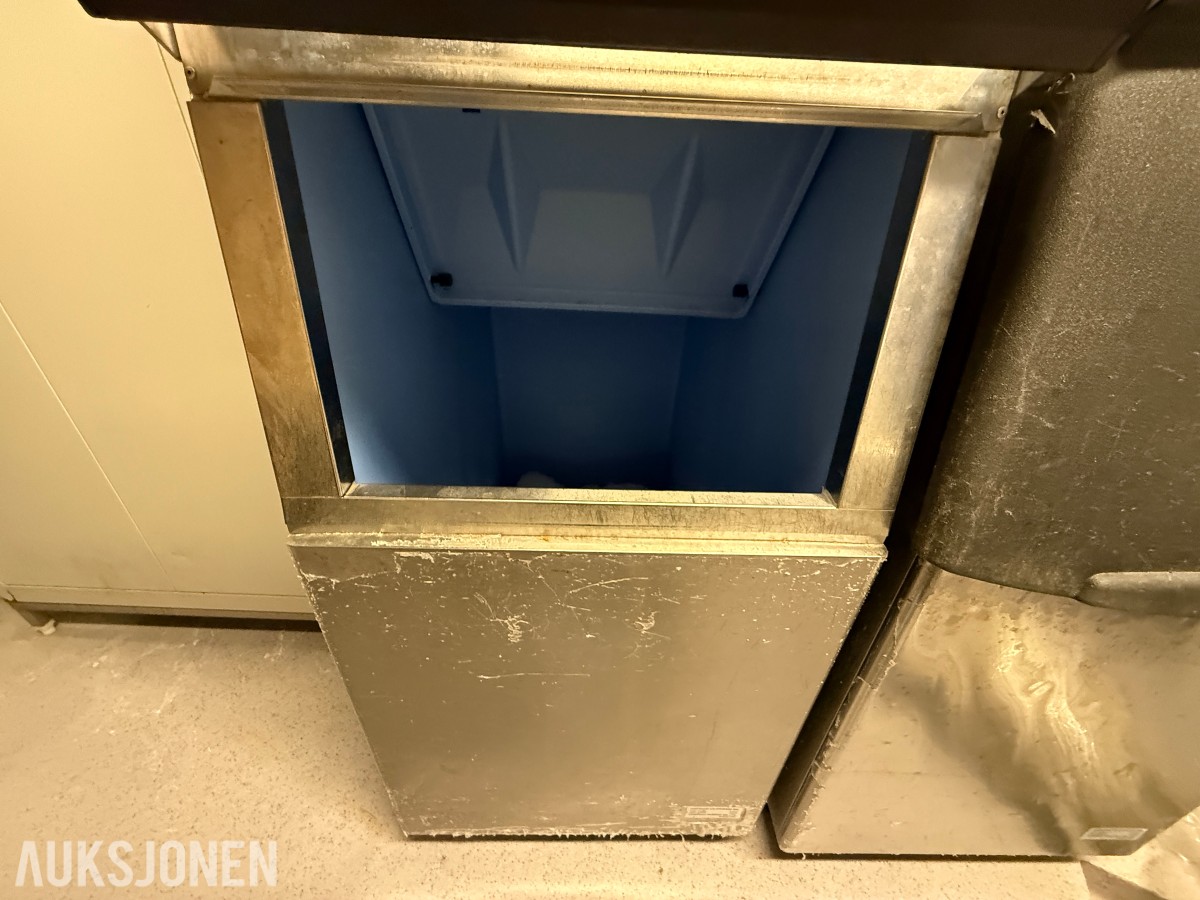 Hoshizaki IM-300AKE-SB industriell isbitmaskin med isbeholder