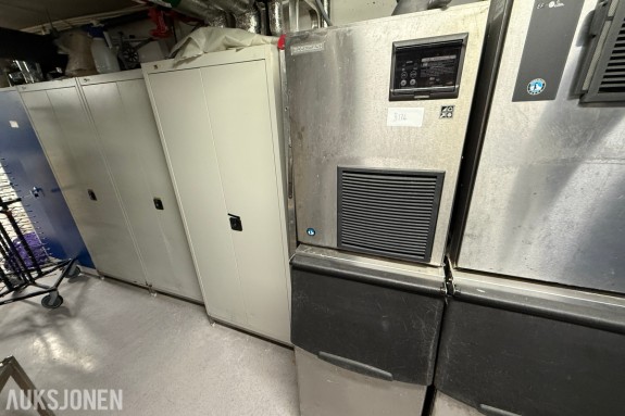 Hoshizaki IM-300AKE-SB industriell isbitmaskin med isbeholder 