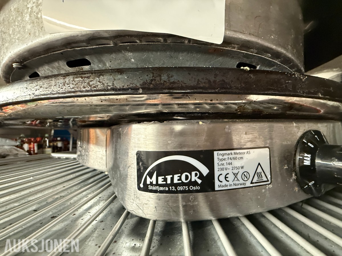 Metos elektrisk takke / stekeplate – 230V – med ekstra stekeplater 