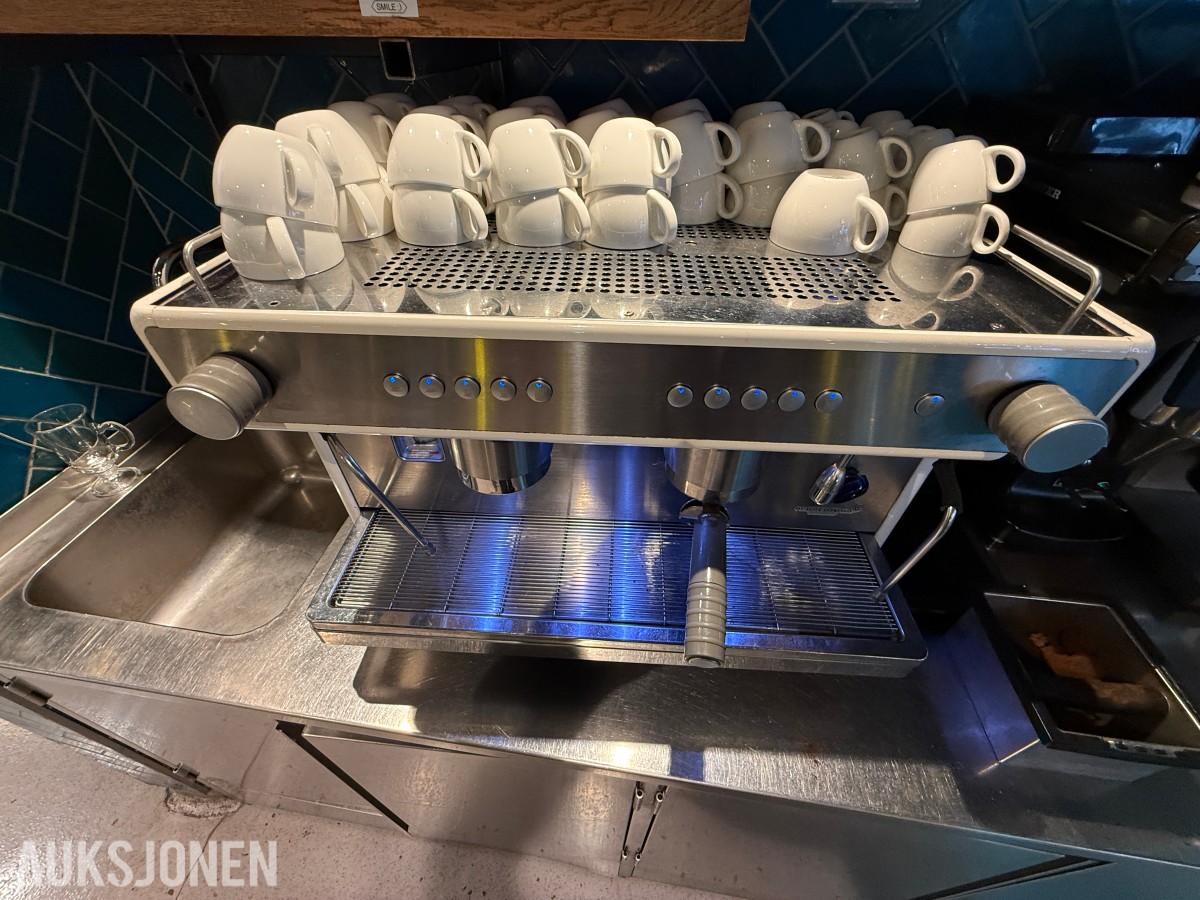 Profesjonell espressomaskin – Quality Espresso – 2 grupper