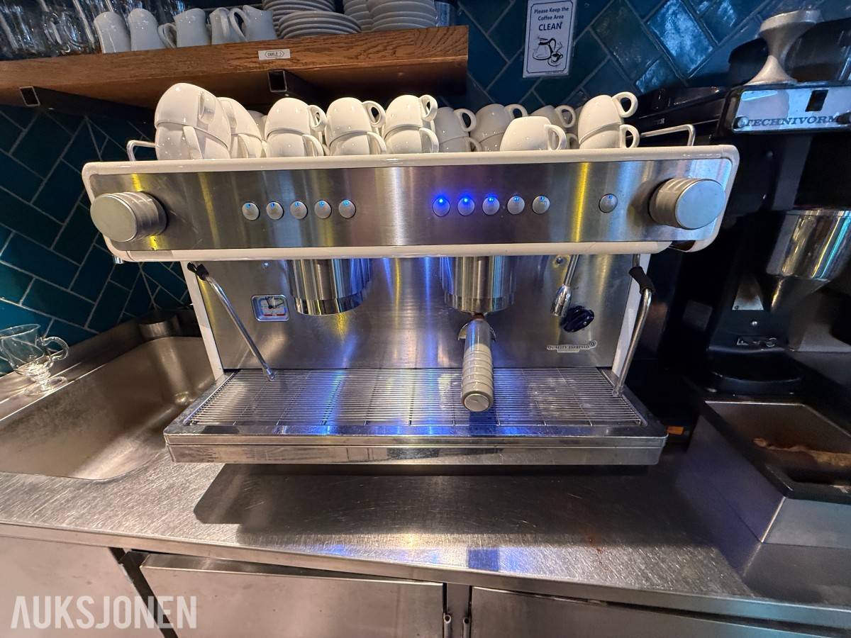 Profesjonell espressomaskin – Quality Espresso – 2 grupper