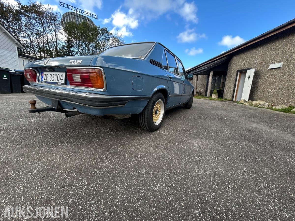 1981 BMW 5-serie 518 Bensin EU OK TIL 11.2027