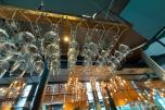 Større parti med vinglass, champagneglass og cocktailglass – diverse modeller 