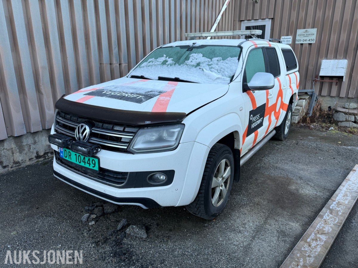 2016 VOLKSWAGEN AMAROK 2.0 TDI 4MOTION AUTOMAT REP OBJEKT