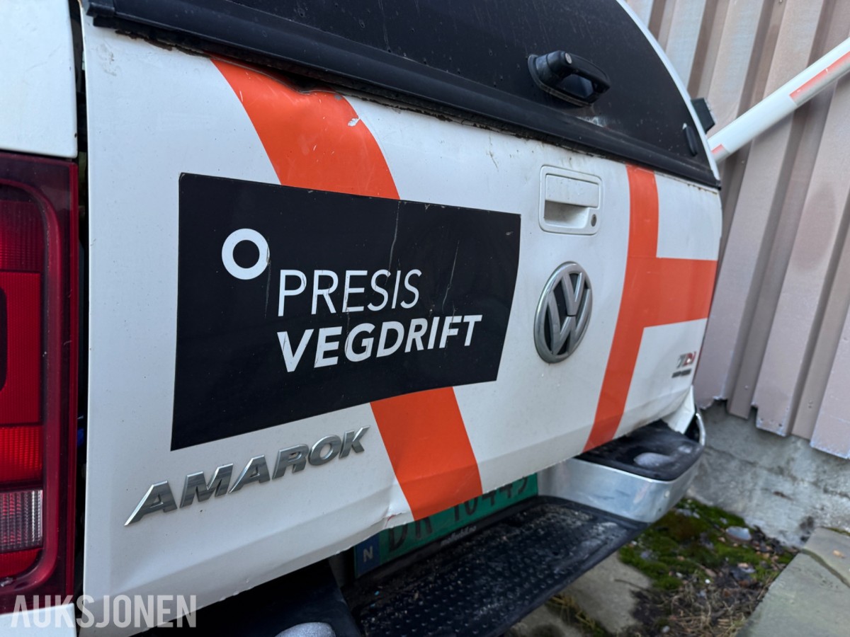 2016 VOLKSWAGEN AMAROK 2.0 TDI 4MOTION AUTOMAT REP OBJEKT
