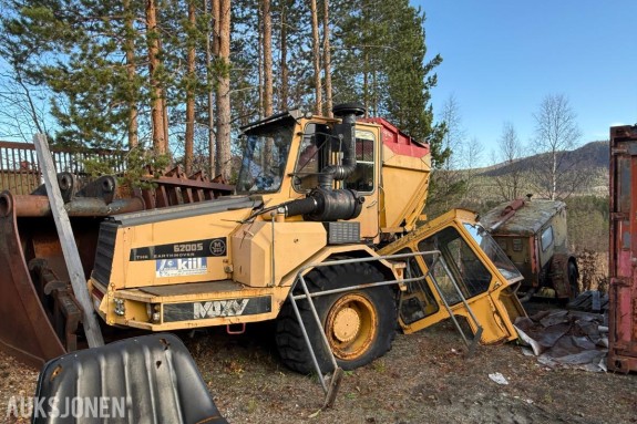 1986 Moxy 6200S 6X6 Dumper - Registrert på hvite skilt 