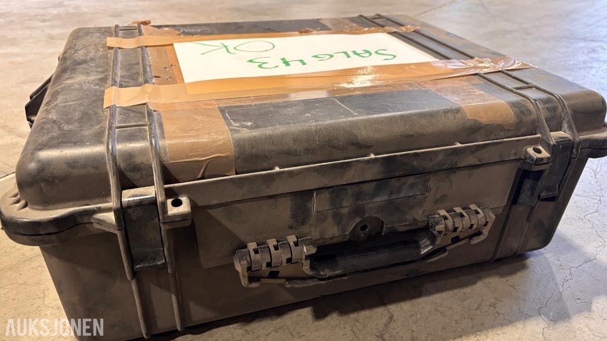 2 stk. Dragon T12/MK2 portable søkelys med transportkasser