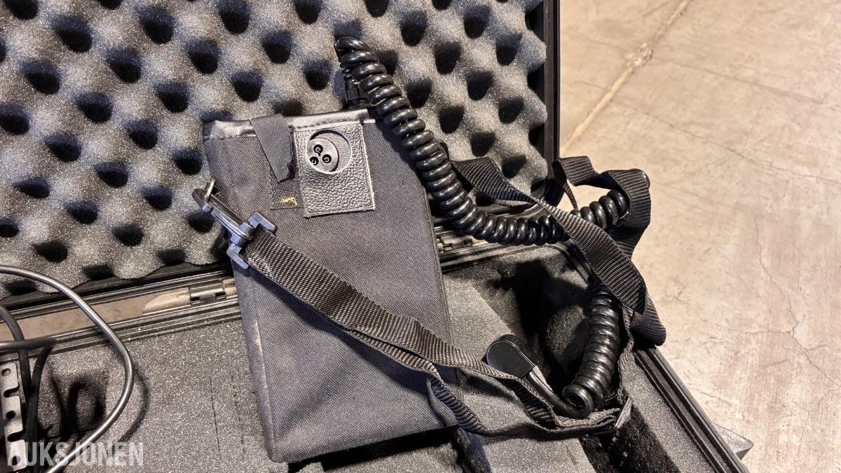 2 stk. Dragon T12/MK2 portable søkelys med transportkasser