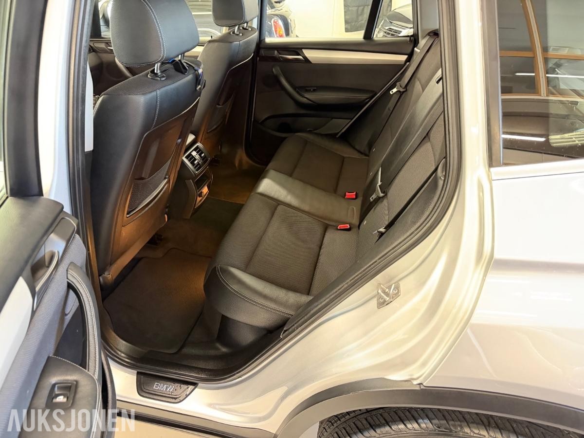 2012 BMW X3, xDrive20d 184Hk/Service/06.28/H-feste/Delskinn/AUX, 206078km