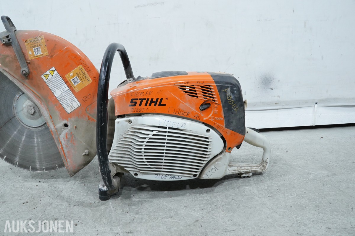 2017 STIHL TS 800 400 mm bensindrevet kappemaskin