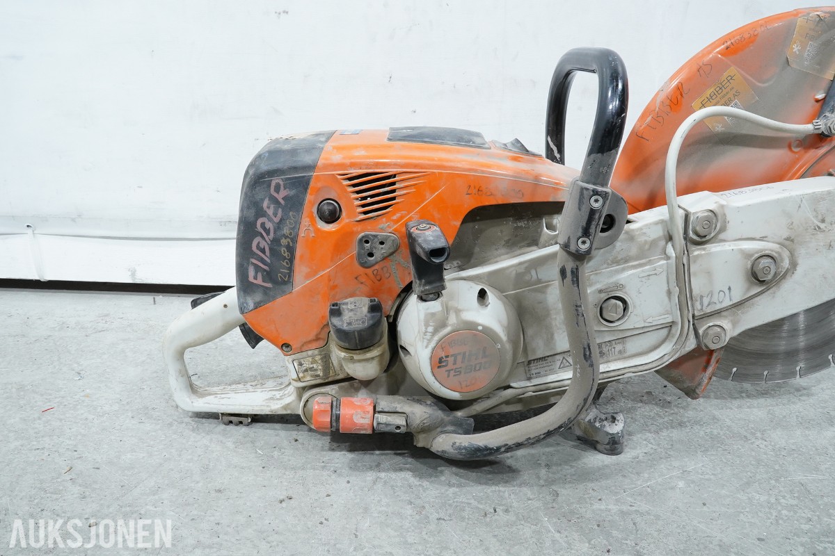 2017 STIHL TS 800 400 mm bensindrevet kappemaskin