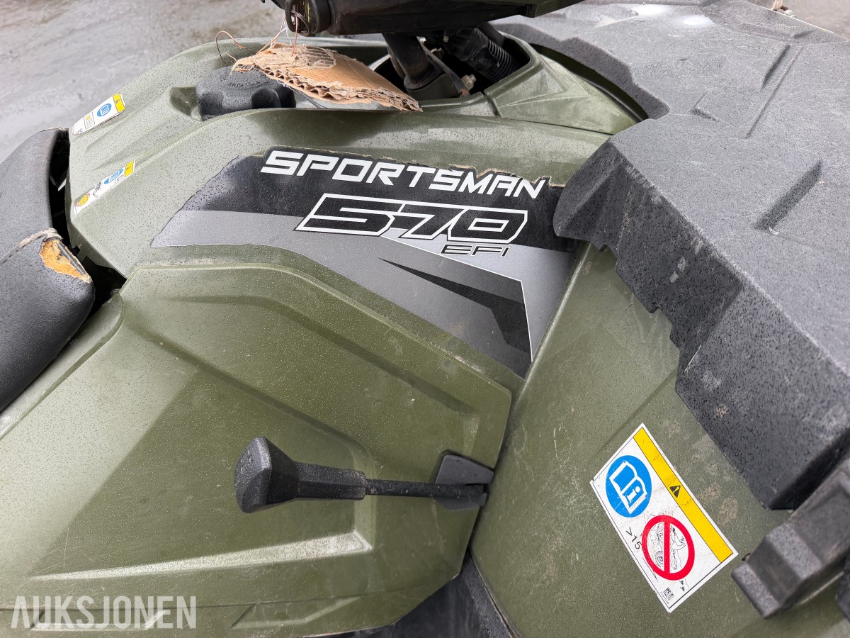 2020 Polaris SPORTMAN 570 EFI 6x6